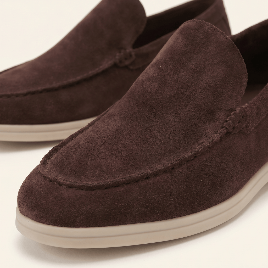 Mocassin Casual en Suédine à Semelle Confort
