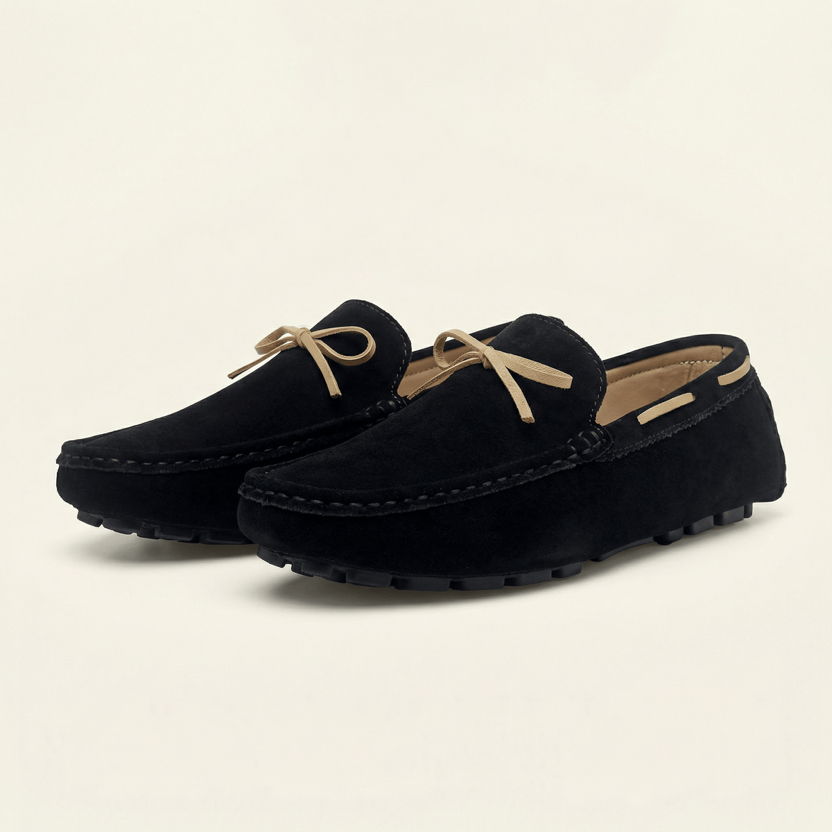 Mocassin Homme Classique de Conduite à Nœud