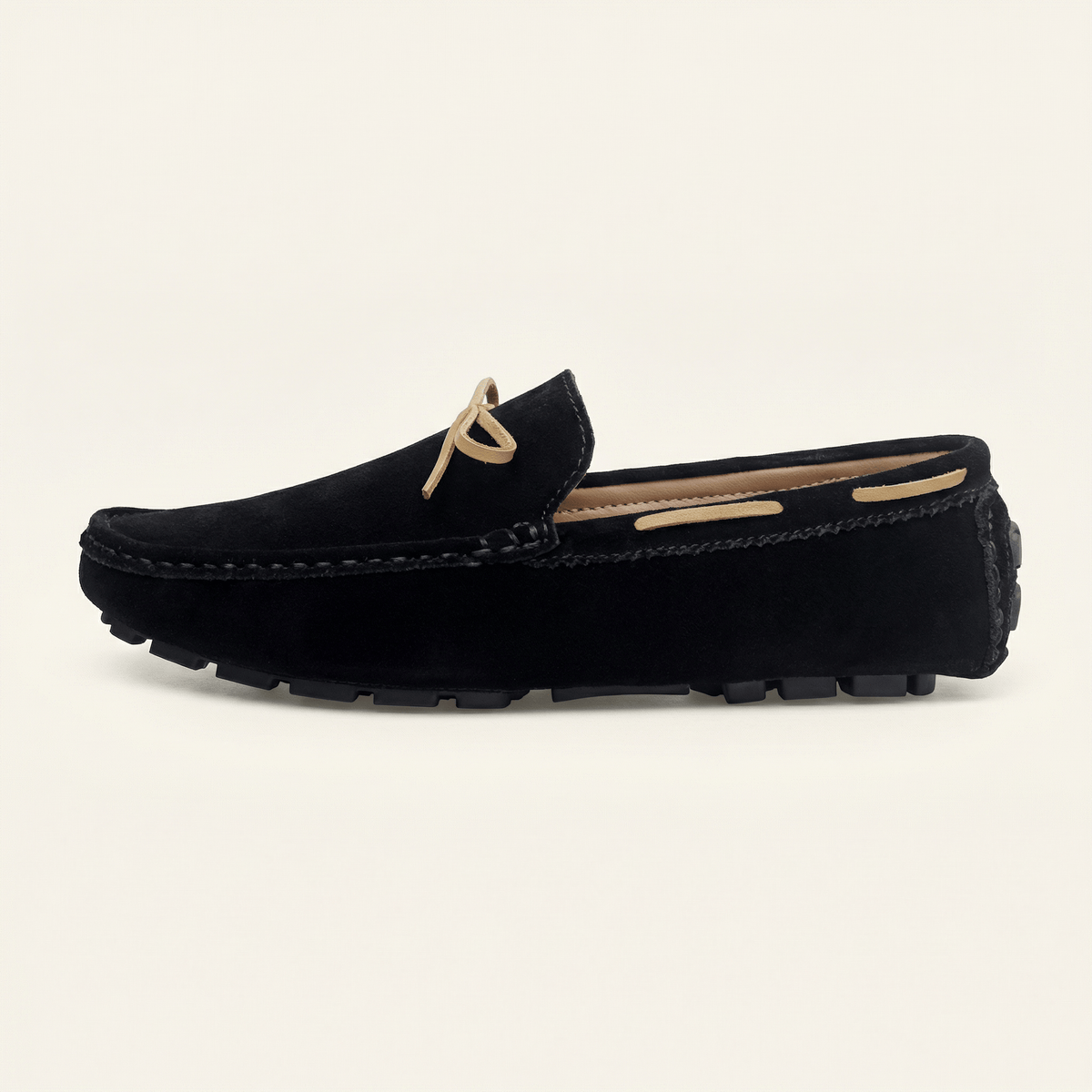 Mocassin Homme Classique de Conduite à Nœud