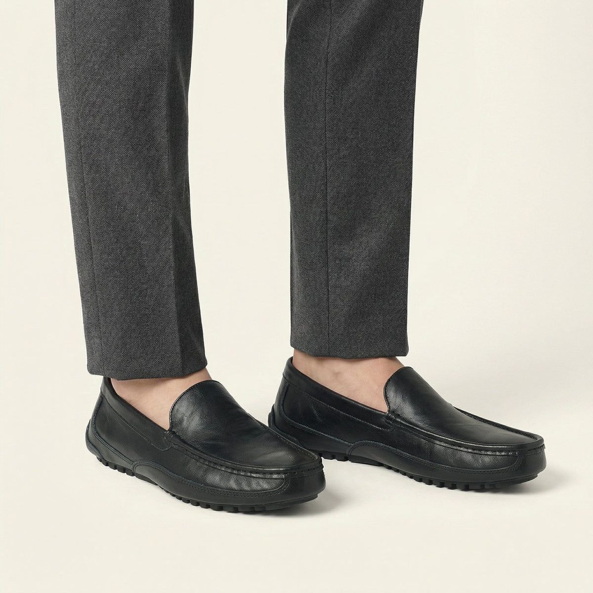 Mocassin de Conduite Homme en Cuir Souple