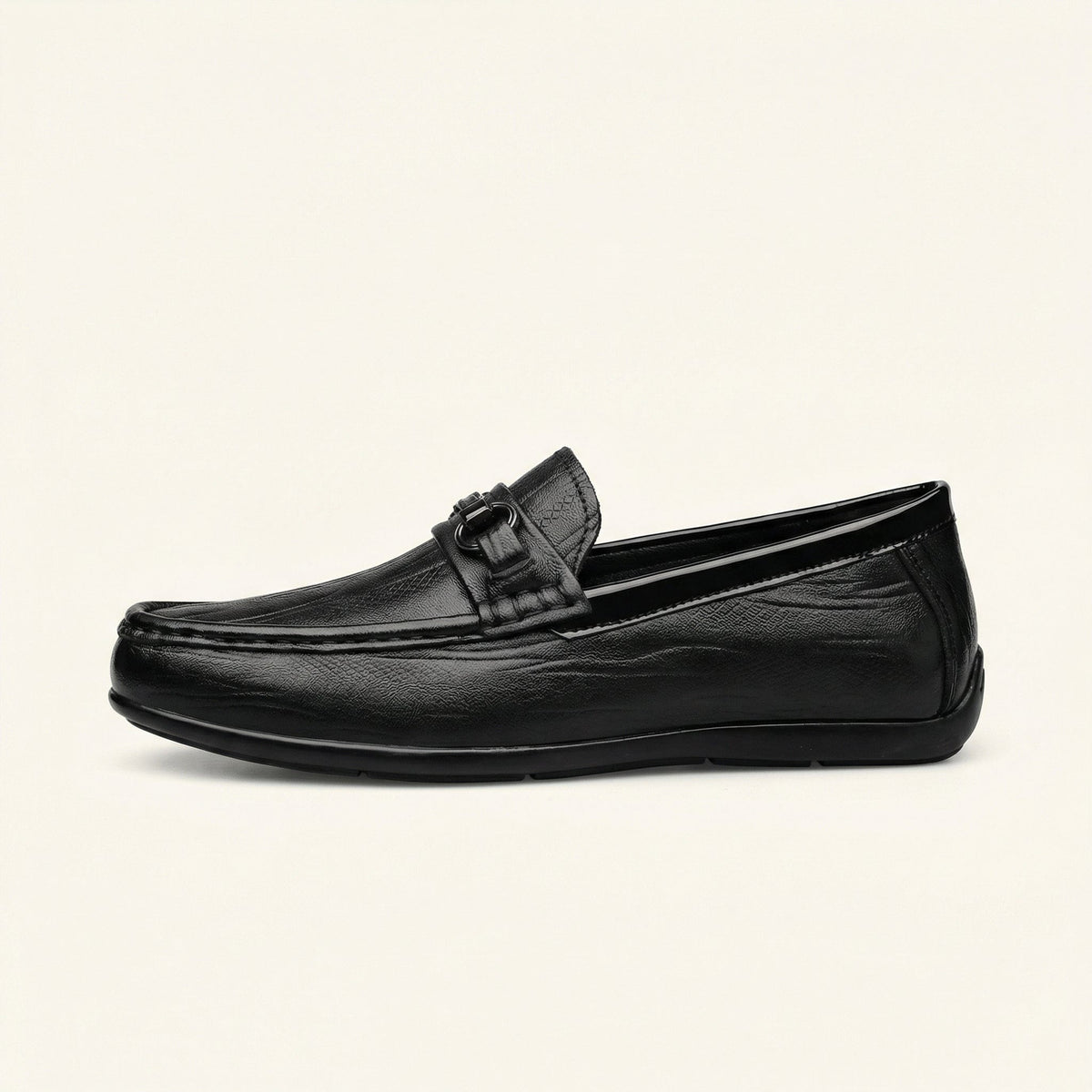Mocassin Homme à Mors en Cuir