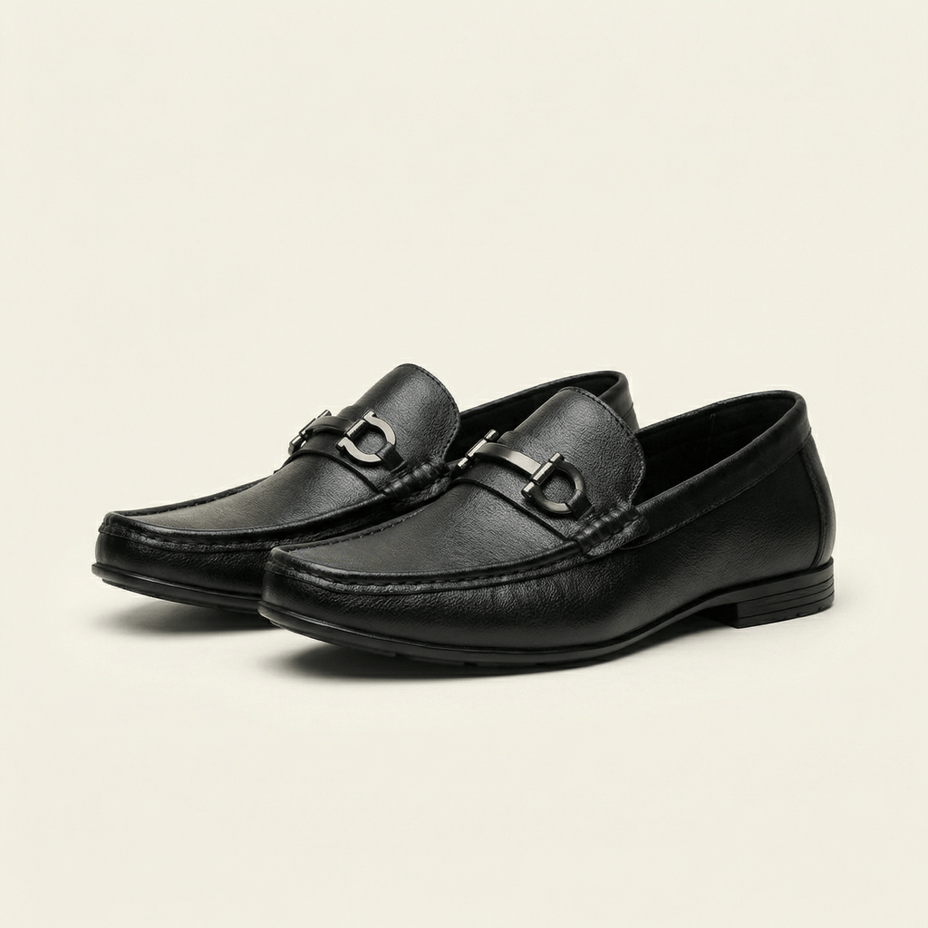 Mocassin Homme Classique à Mors en Cuir