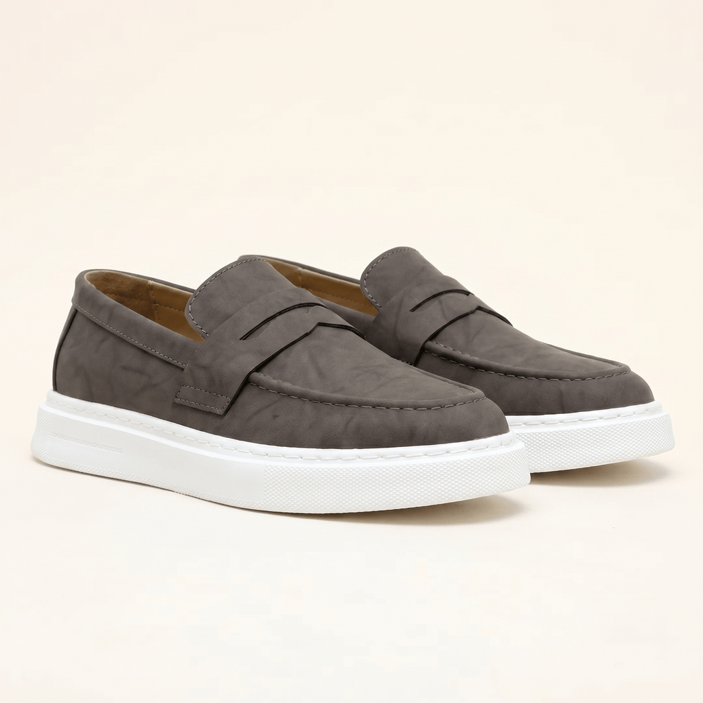 Mocassin Homme Compensé à Bande