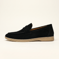 Mocassin Homme Penny Épuré Souple en Daim