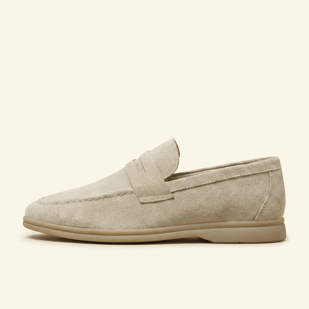 Mocassin Homme Penny Loafer Casual en Suédé