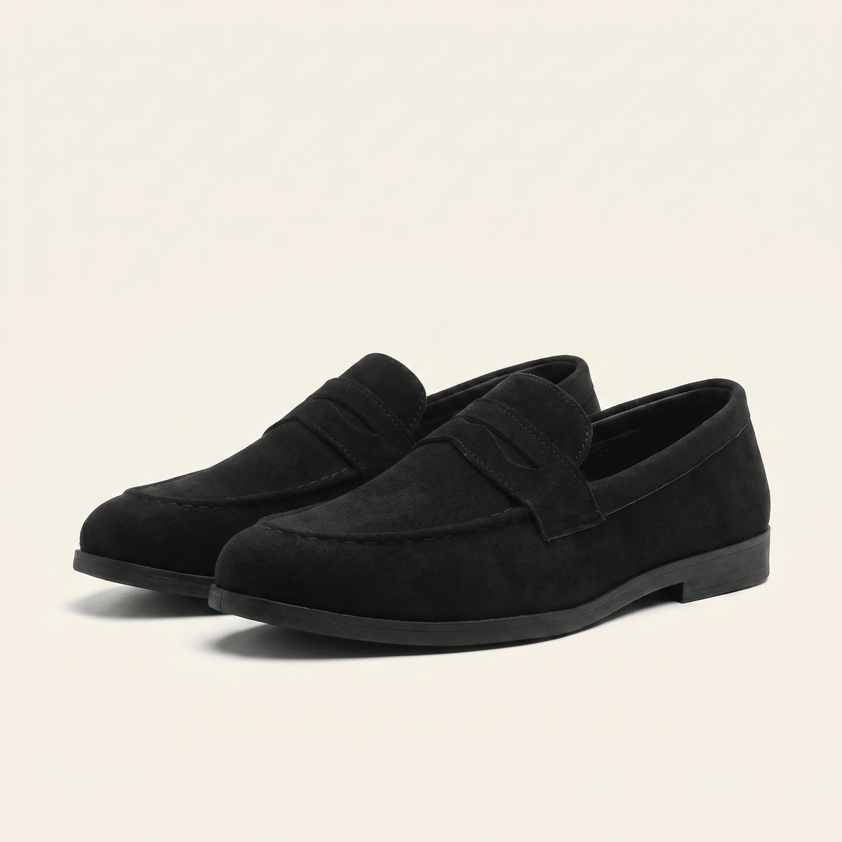 Mocassin Homme Penny Loafer Classique en Daim