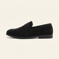 Mocassin Homme Penny Loafer Classique en Daim