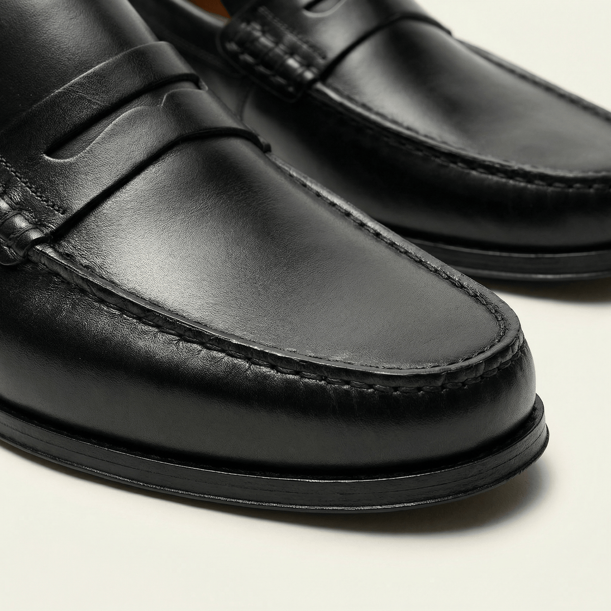 Mocassin Homme Penny Loafer en Cuir