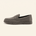 Mocassin Homme Penny Loafer Souple en Suédé