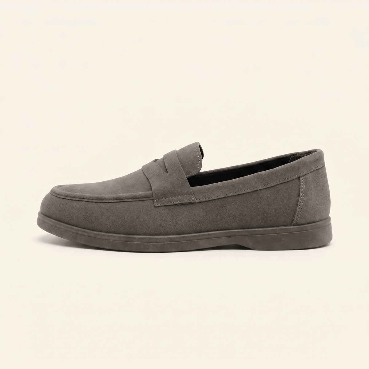 Mocassin Homme Penny Loafer Souple en Suédé