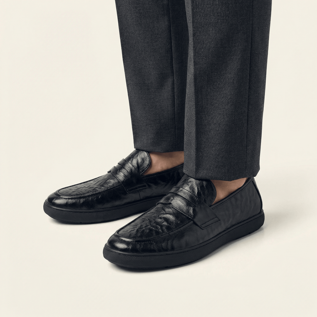 Mocassin Homme Urbain à Bande