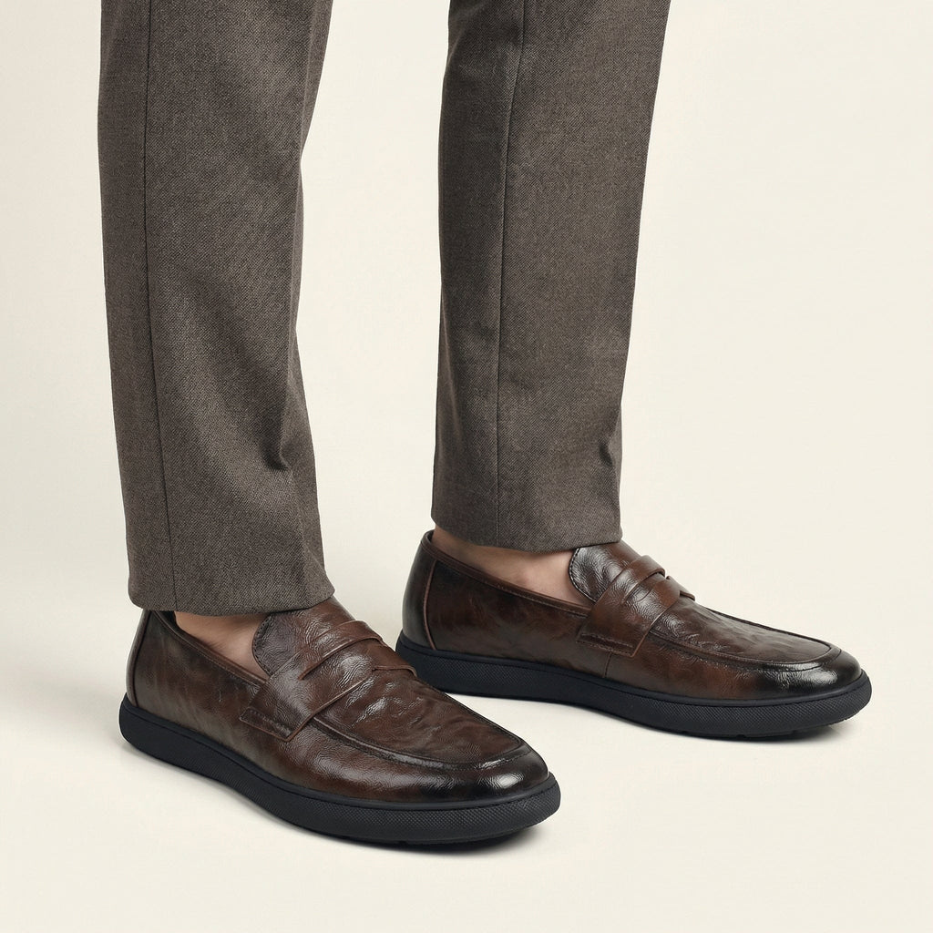 Mocassin Homme Urbain à Bande