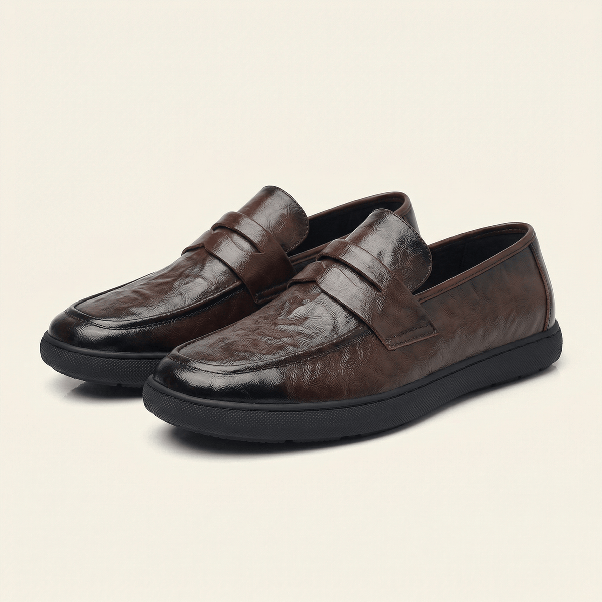 Mocassin Homme Urbain à Bande