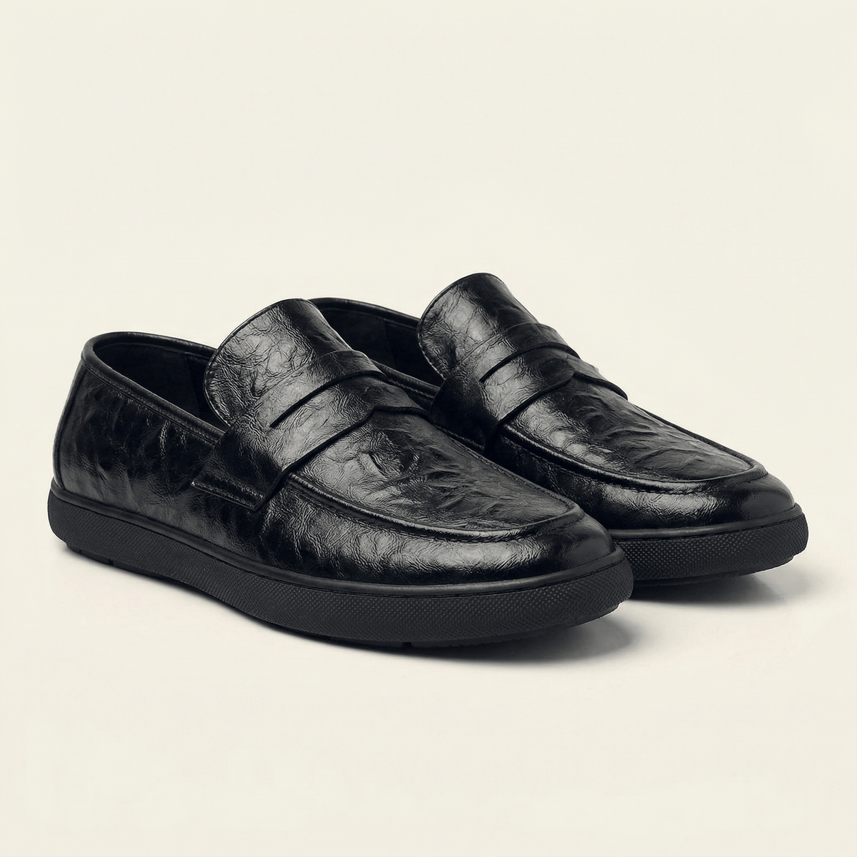 Mocassin Homme Urbain à Bande