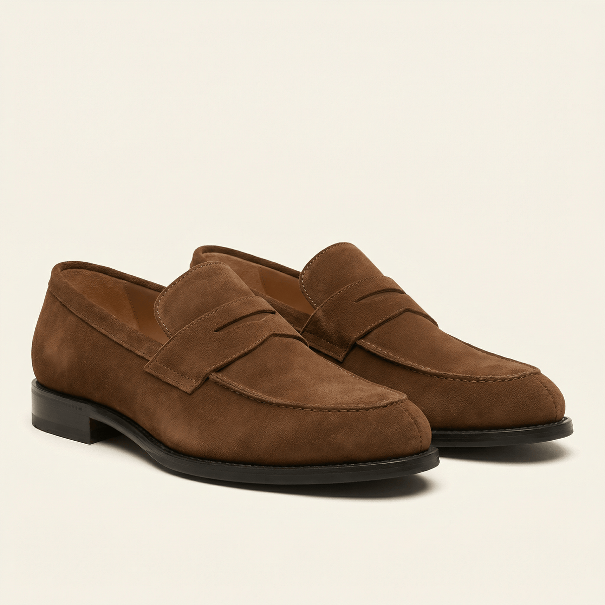Mocassin Penny Loafer en Cuir Suédé