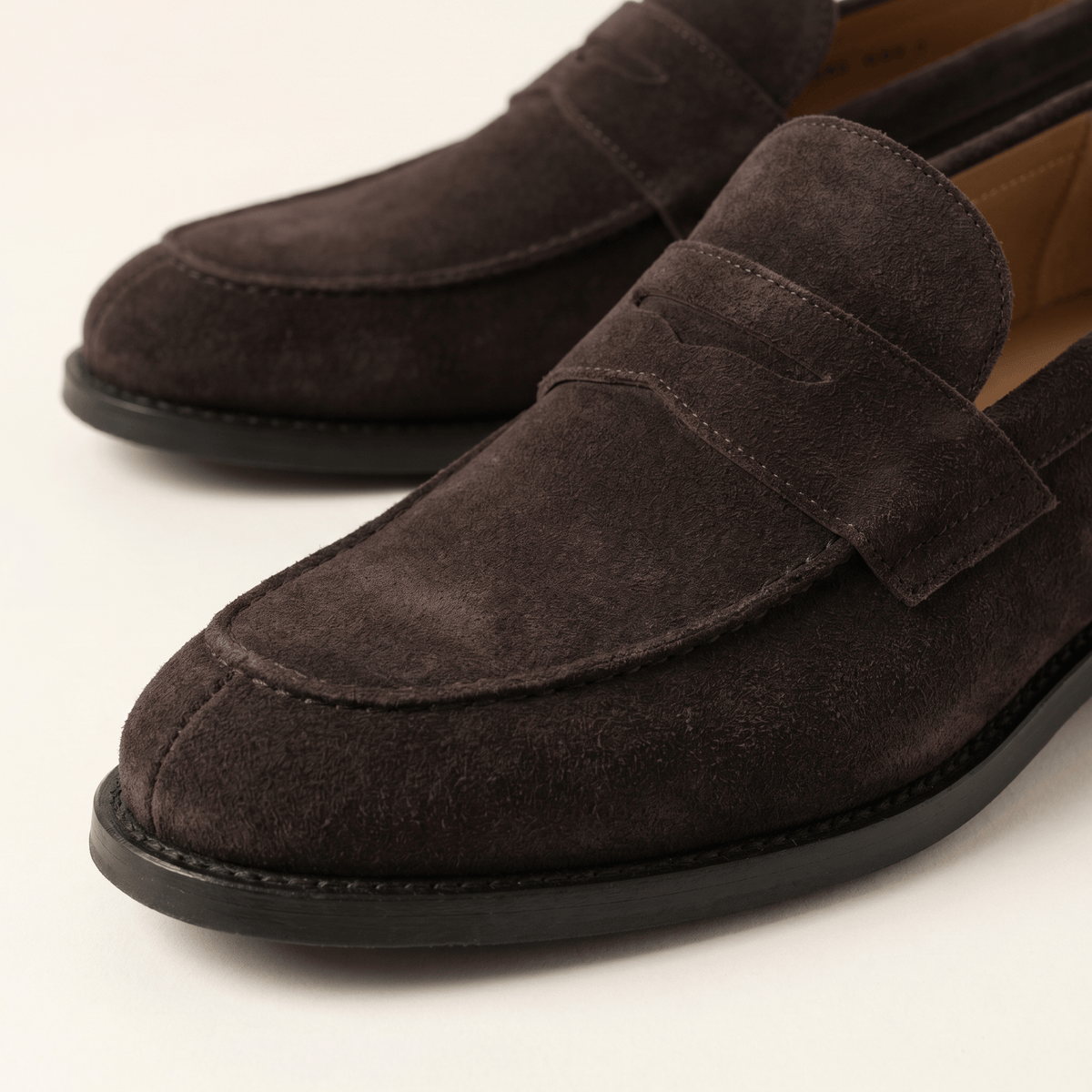 Mocassin Penny Loafer en Cuir Suédé