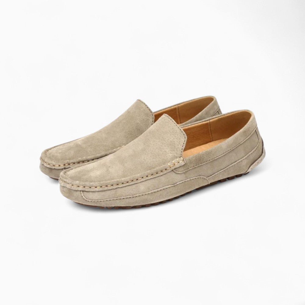 Mocassins Classiques En Cuir Véritable Respirants