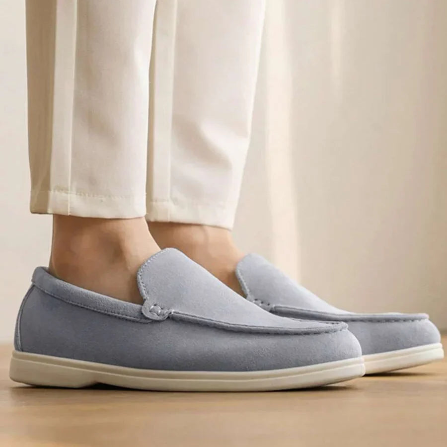 Mocassins homme à bout rond