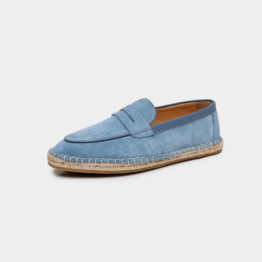 Mocassins homme espadrille à mors