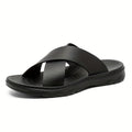 Sandales homme à doubles brides croisées